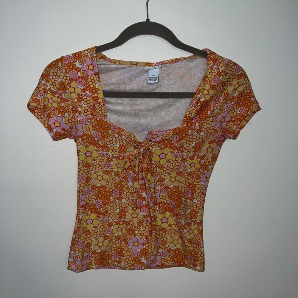 Rue21 Floral‎ 70s Top